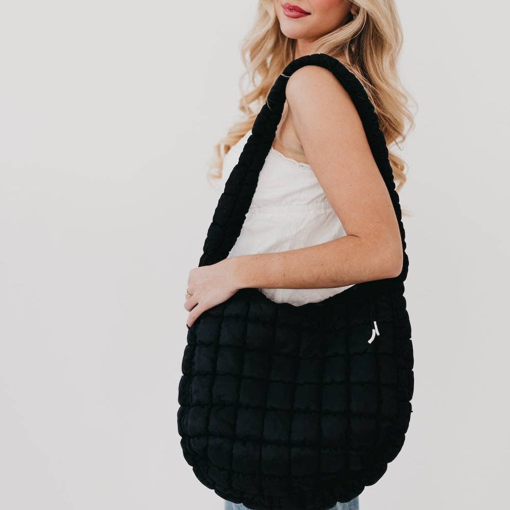 Carmen Quilted Hobo Tote Bag Wholesale