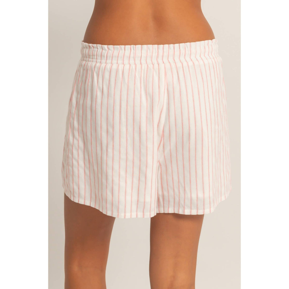 Striped Drawstring Shorts