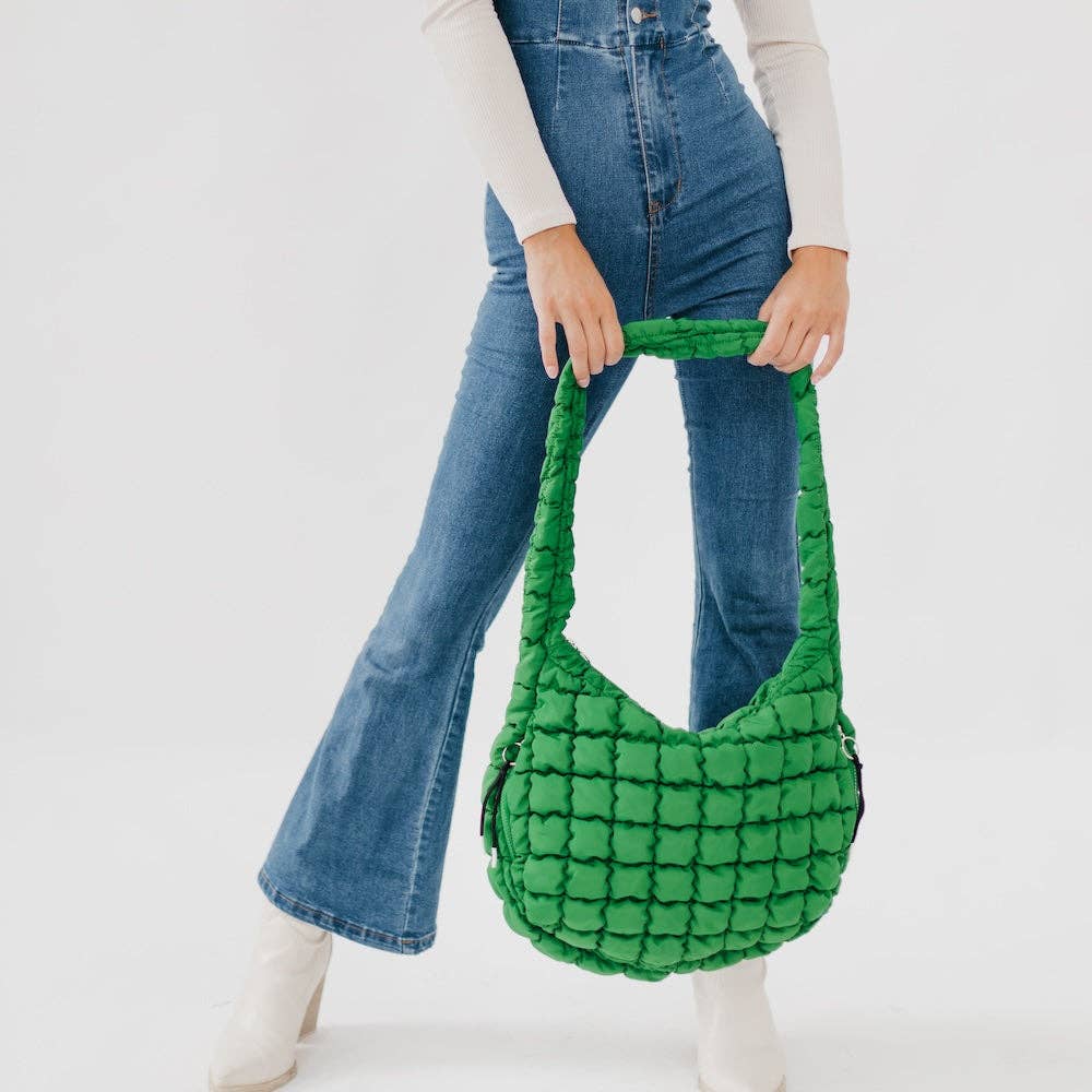 Carmen Quilted Hobo Tote Bag Wholesale