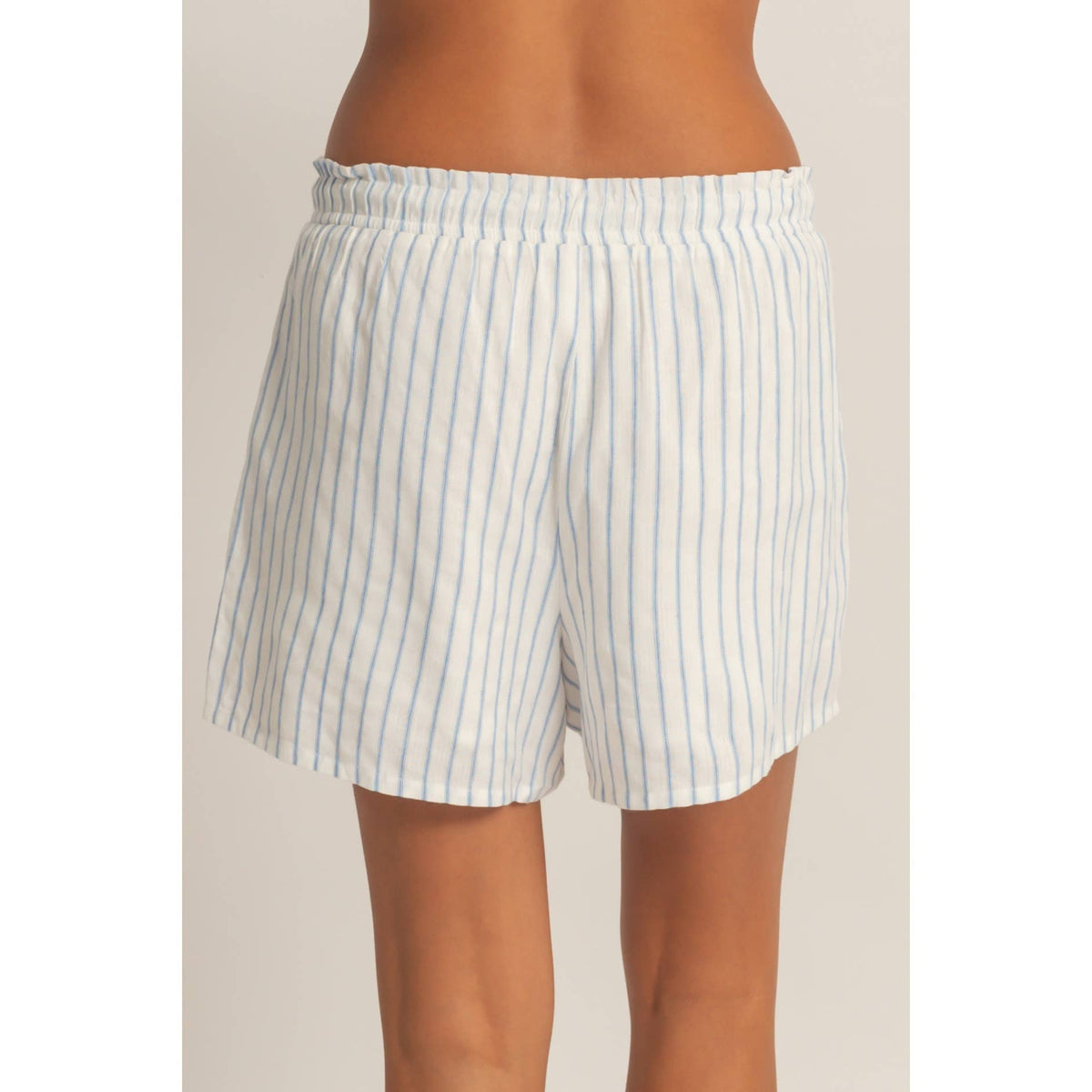Striped Drawstring Shorts