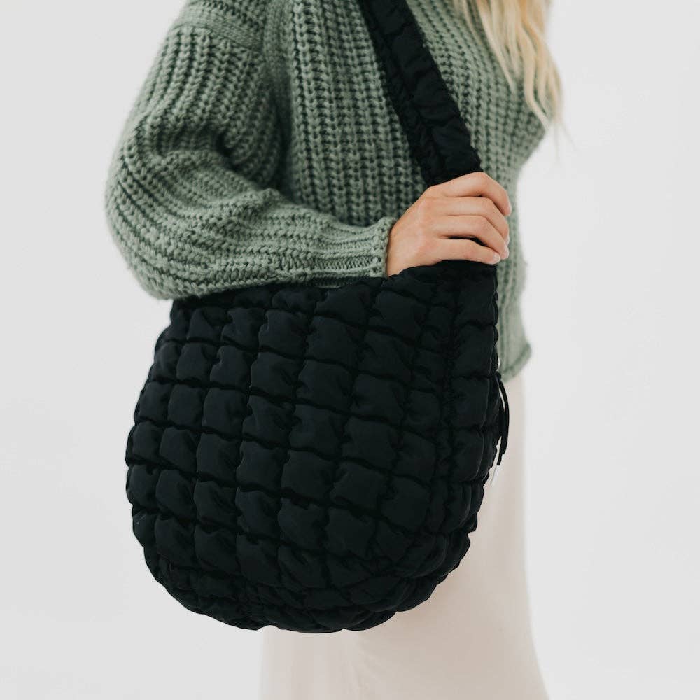 Carmen Quilted Hobo Tote Bag Wholesale