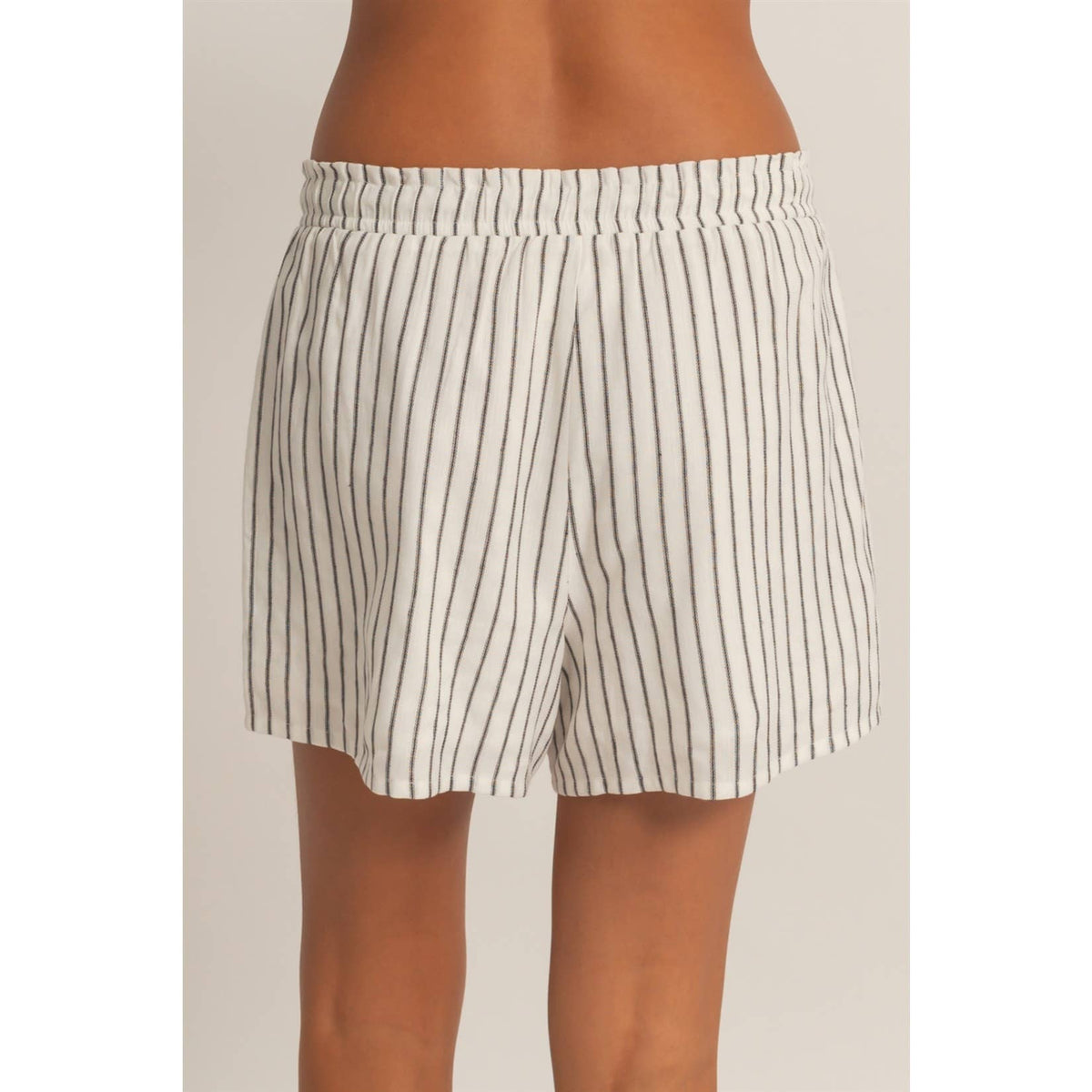 Striped Drawstring Shorts