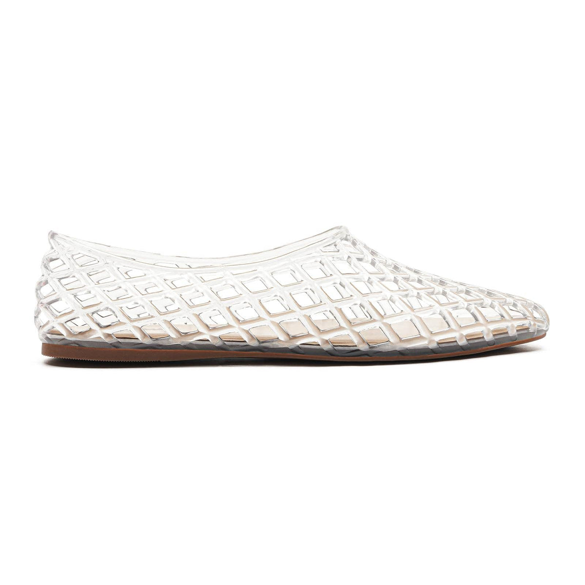 Heva Soft Jelly Mesh Flats Breathable Summer Beach Ballet Sandals
