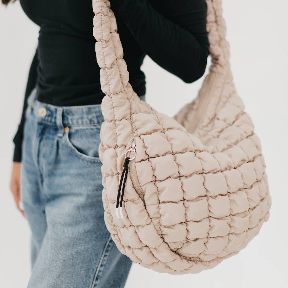 Carmen Quilted Hobo Tote Bag Wholesale