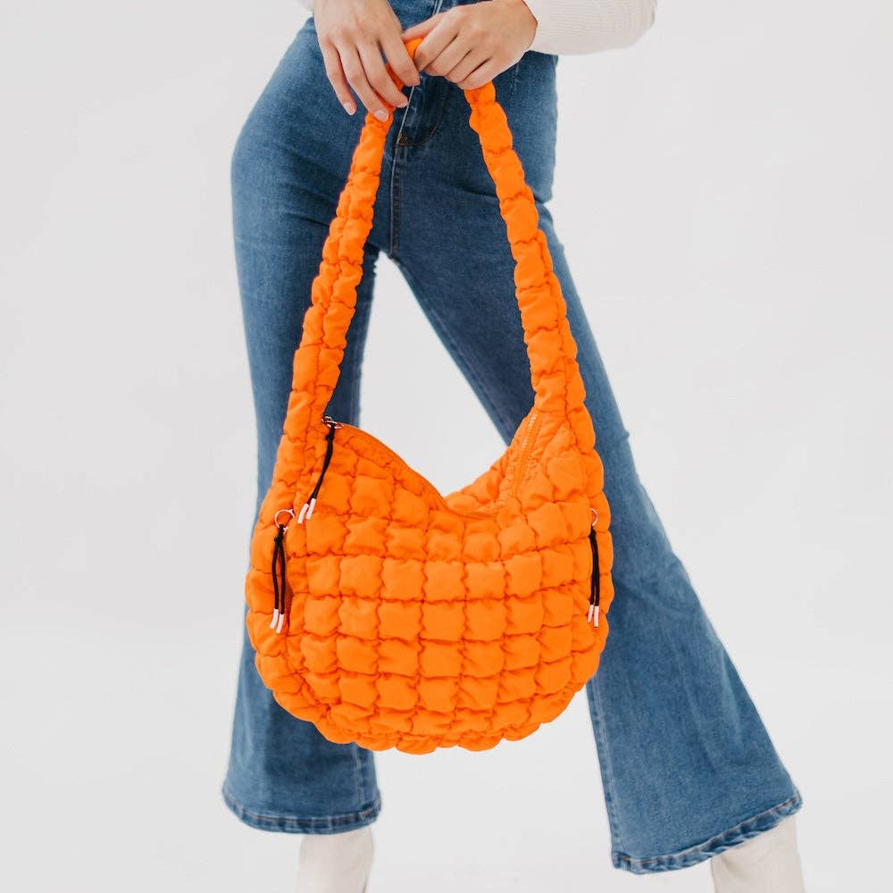 Carmen Quilted Hobo Tote Bag Wholesale