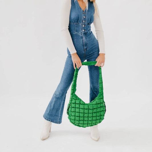 Carmen Quilted Hobo Tote Bag Wholesale