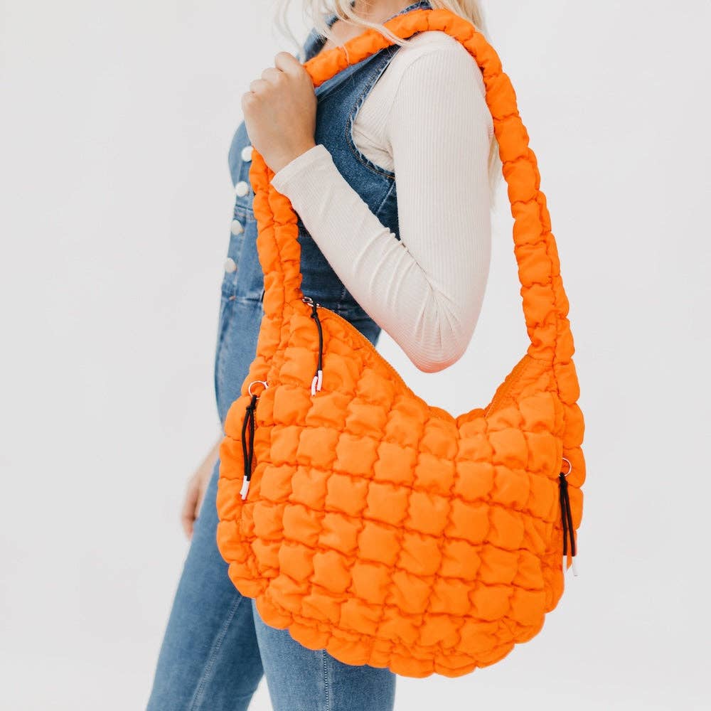 Carmen Quilted Hobo Tote Bag Wholesale